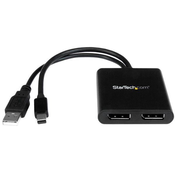 StarTech.com Splitter multi-écrans Mini DisplayPort vers 2x DisplayPort - Hub MST à 2 ports StarTech.com Splitter multi-écrans Mini DisplayPort vers 2x DisplayPort - Hub MST à 2 ports