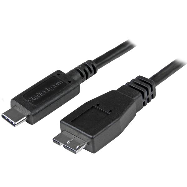 StarTech.com Câble USB 3.1 USB-C vers Micro-B de 1 m - M/M StarTech.com Câble USB 3.1 USB-C vers Micro-B de 1 m - M/M
