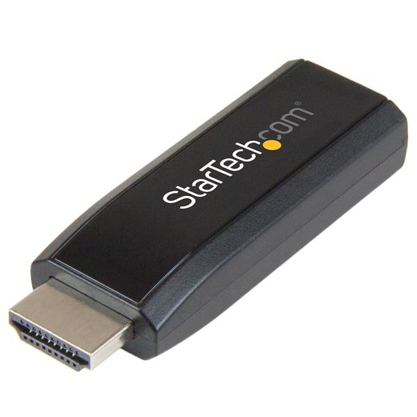 StarTech.com Adaptateur vidéo compact HDMI vers VGA avec audio - M/F - 1920x1200 / 1080p StarTech.com Adaptateur vidéo compact HDMI vers VGA avec audio - M/F - 1920x1200 / 1080p