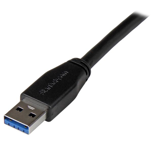 StarTech.com Câble USB 3.0 actif USB-A vers USB-B de 10 m - M/M StarTech.com Câble USB 3.0 actif USB-A vers USB-B de 10 m - M/M