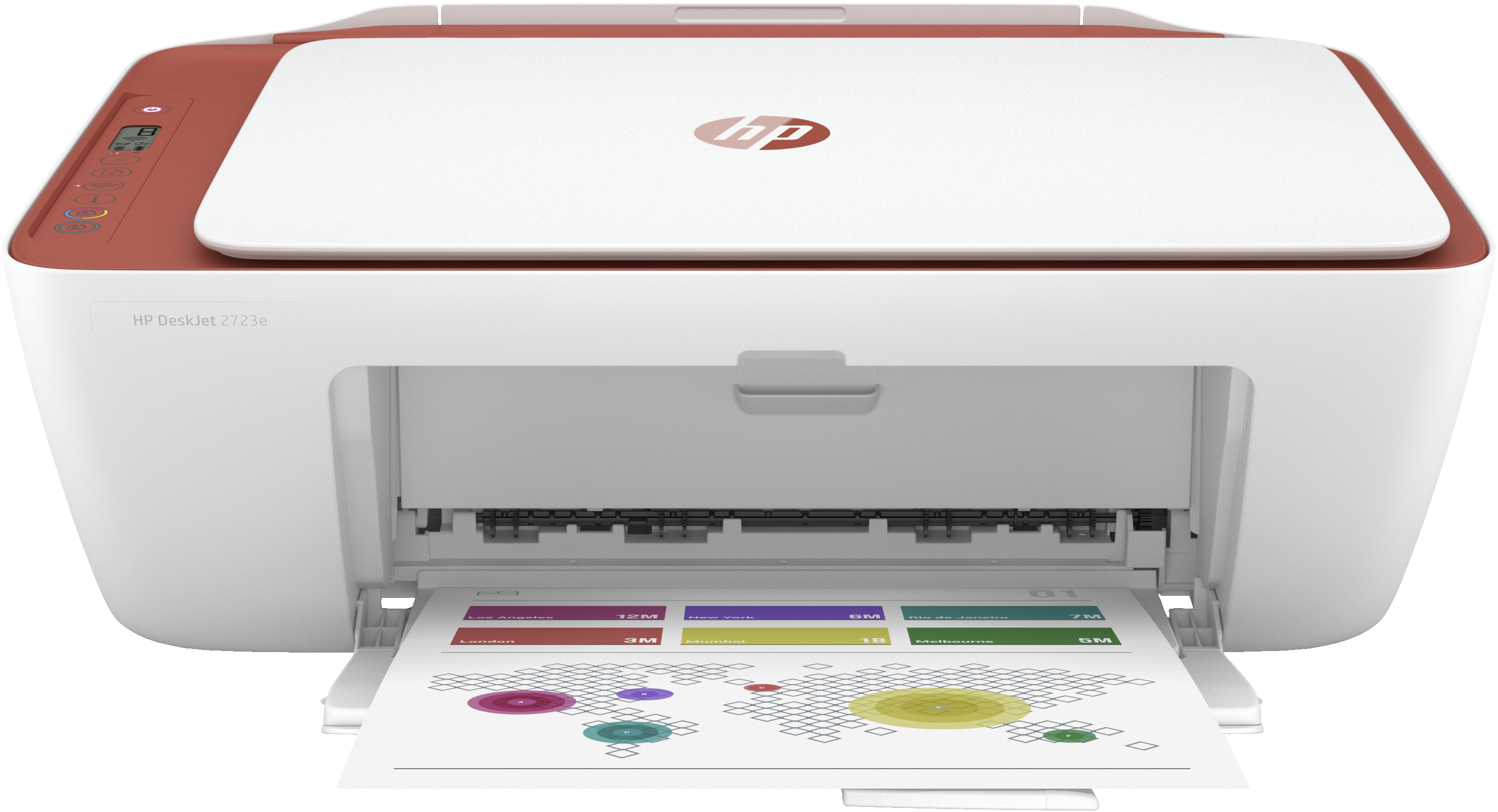 HP DeskJet Imprimante Tout-en-un HP 2723e, Couleur, Imprimante pour Domicile, Impression, copie, numérisation, Sans fil. HP+. Éligibilité HP Instant Ink. Imprimer depuis un téléphone ou une tablette