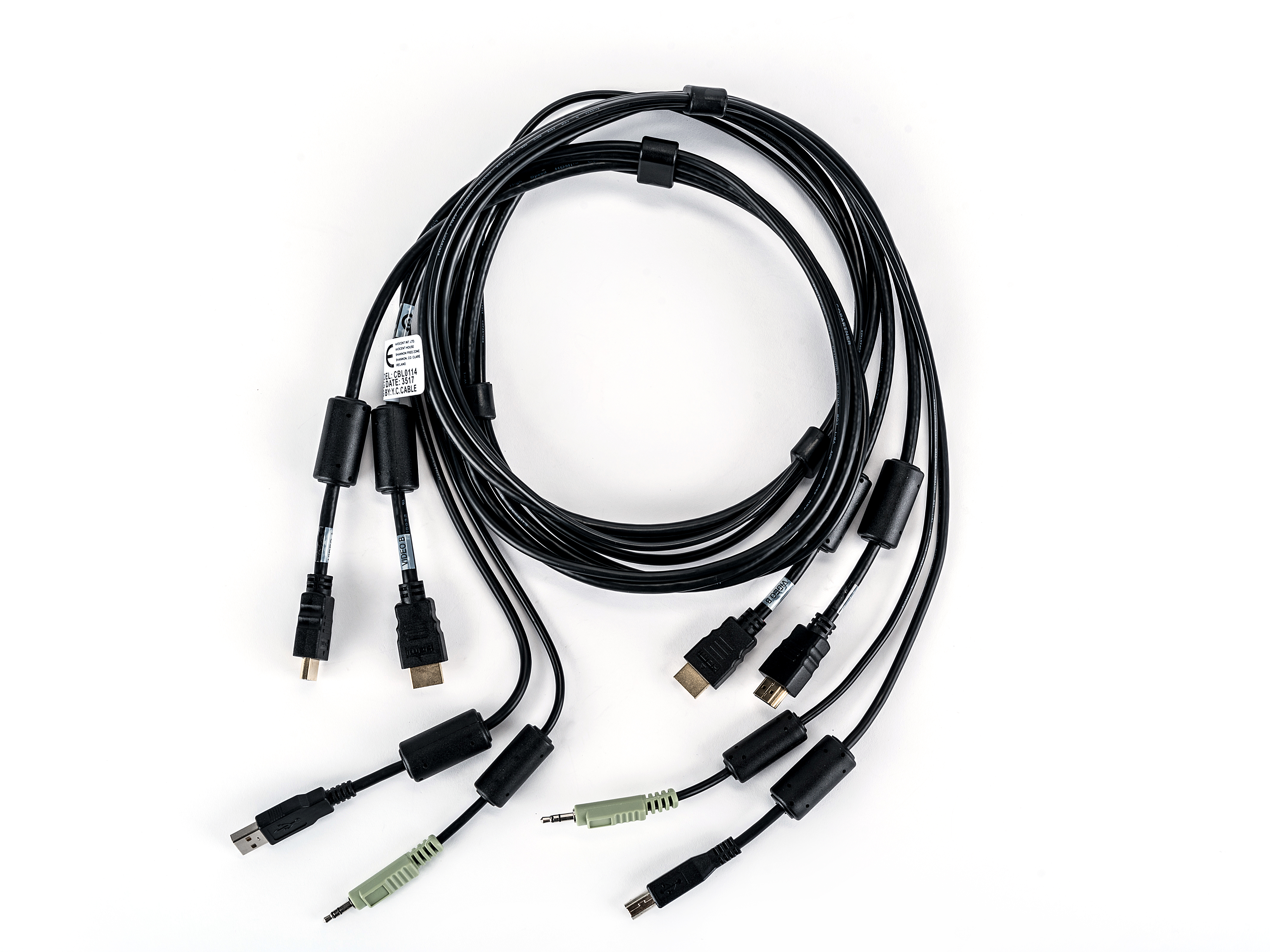 CABLE 2-HDMI/1-USB/1-AUDIO 6FT (SC940H) CABLE 2-HDMI/1-USB/1-AUDIO 6FT (SC940H)