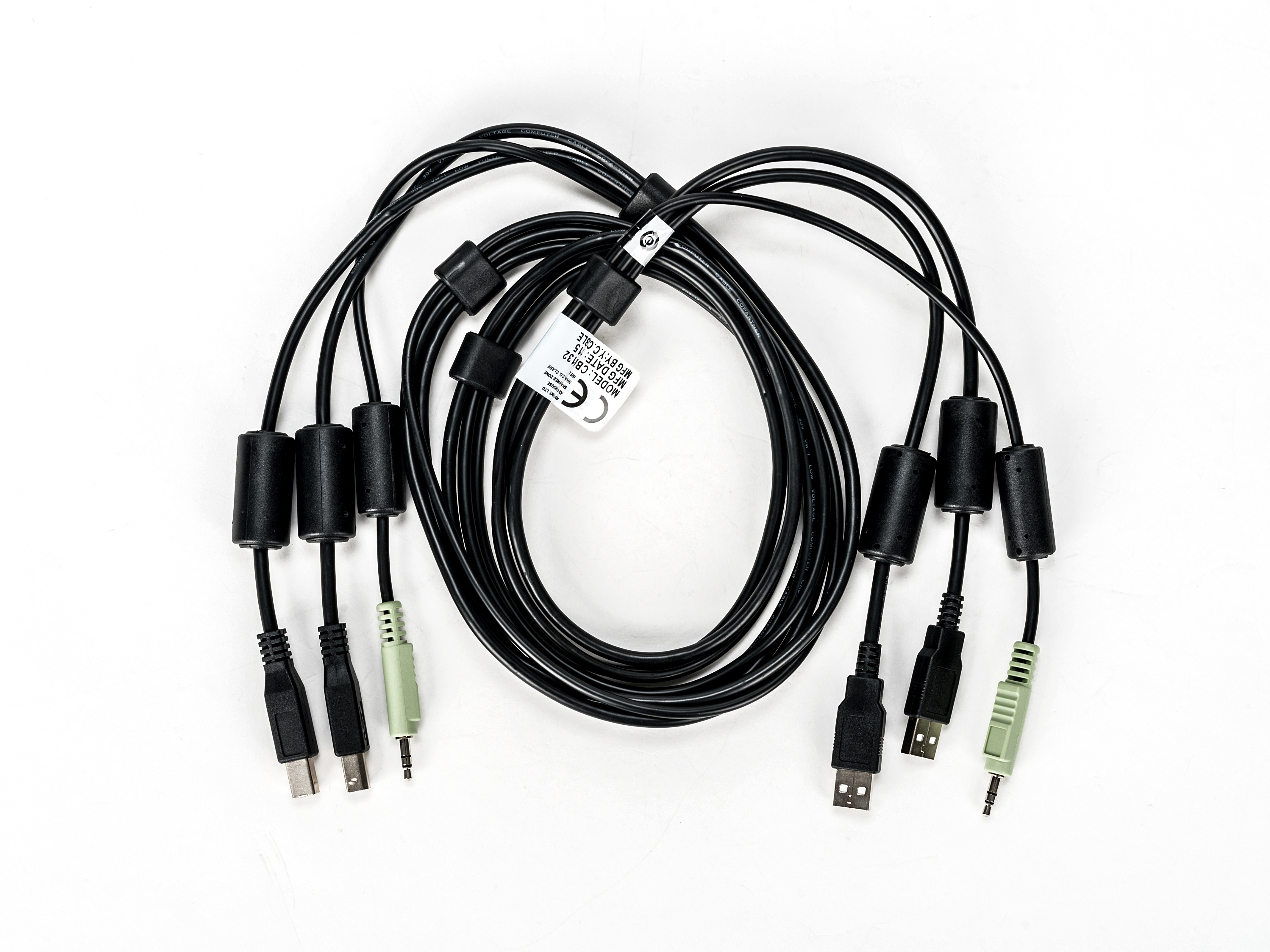 CABLE ASSY 2-USB/1-AUDIO 6FT (SCKM145)