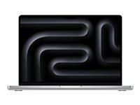 Apple MacBook Pro Ordinateur portable 36,1 cm (14.2") Apple M M3 Pro 18 Go 1 To SSD Wi-Fi 6E (802.11ax) macOS Sonoma Argent