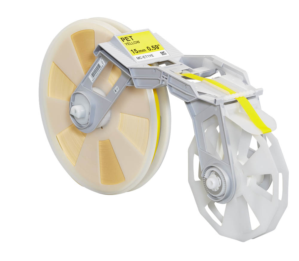MCET1YE 15MM YELLOW PET TAPE MCET1YE 15MM YELLOW PET TAPE