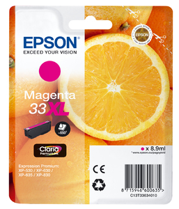 Epson Oranges C13T33634010 cartouche d'encre 1 pièce(s) Original Magenta