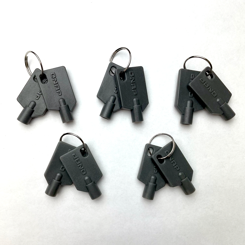 QNAP KEY-02-10PCS accessoire de racks Clé de verrouillage QNAP KEY-02-10PCS accessoire de racks Clé de verrouillage