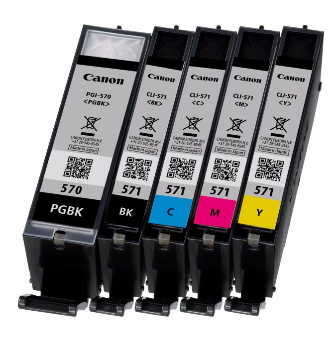 Canon PGI-570/CLI-571 PGBK/BK/C/M/Y Multi Pack Canon PGI-570/CLI-571 PGBK/BK/C/M/Y Multi Pack