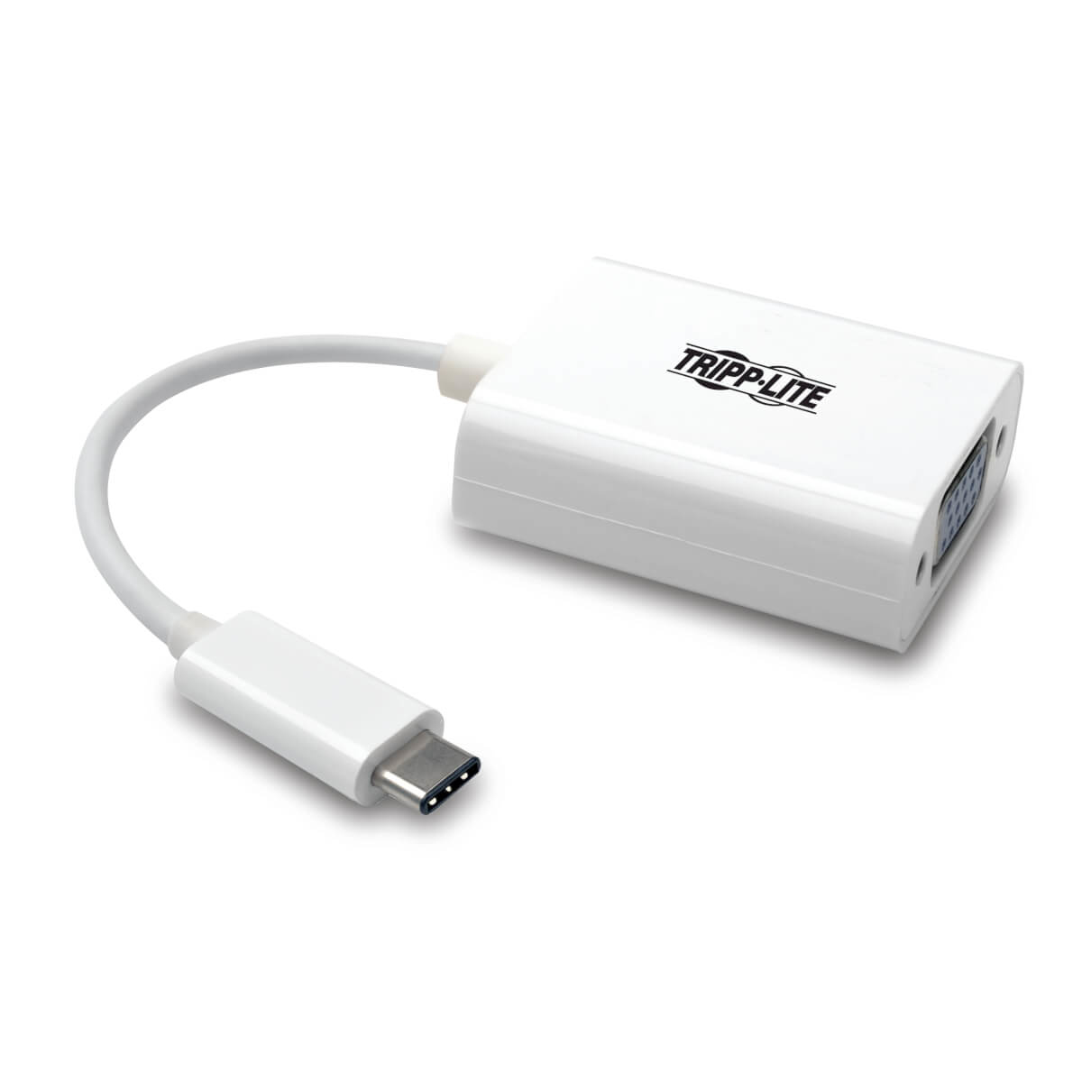 Tripp Lite U444-06N-VGA-AM adaptateur graphique USB 1920 x 1200 pixels Blanc Tripp Lite U444-06N-VGA-AM adaptateur graphique USB 1920 x 1200 pixels Blanc