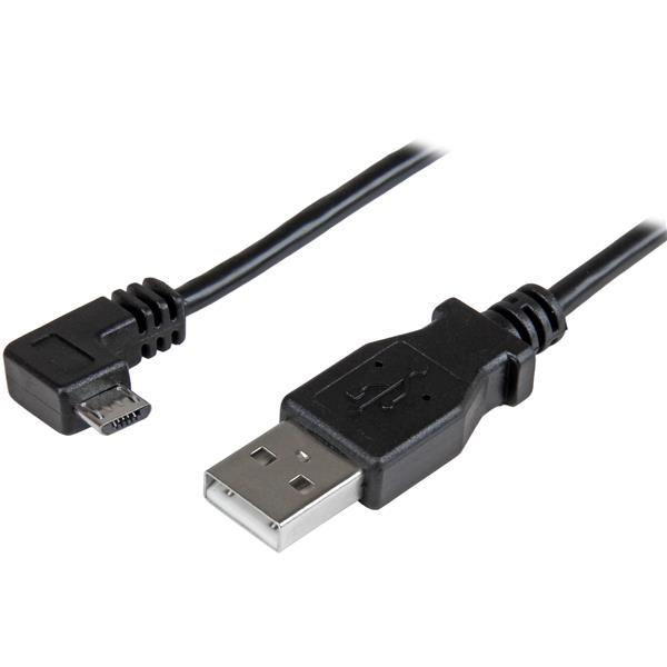 StarTech.com Câble de charge et synchronisation Micro USB de 1 m - USB-A vers Micro-B à angle droit - M/M - 0,25 mm² StarTech.com Câble de charge et synchronisation Micro USB de 1 m - USB-A vers Micro-B à angle droit - M/M - 0,25 mm²