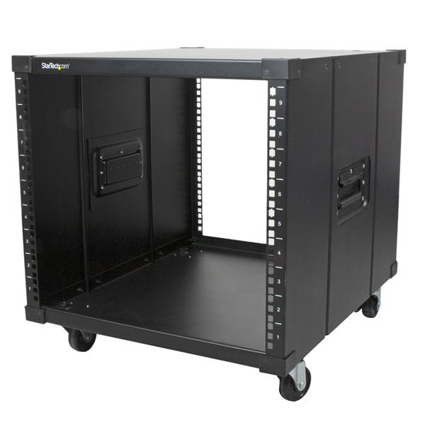 Portable Server Rack with Handles - 9U Portable Server Rack with Handles - 9U