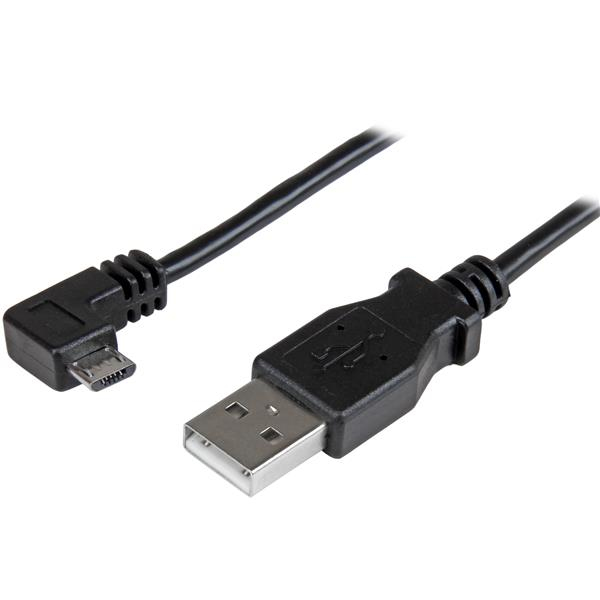 StarTech.com USBAUB2MRA câble USB 2 m 2.0 USB A Micro-USB B