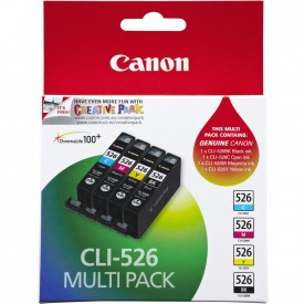 Canon CLI-526 C/M/Y/BK Photo Value Pack Canon CLI-526 C/M/Y/BK Photo Value Pack