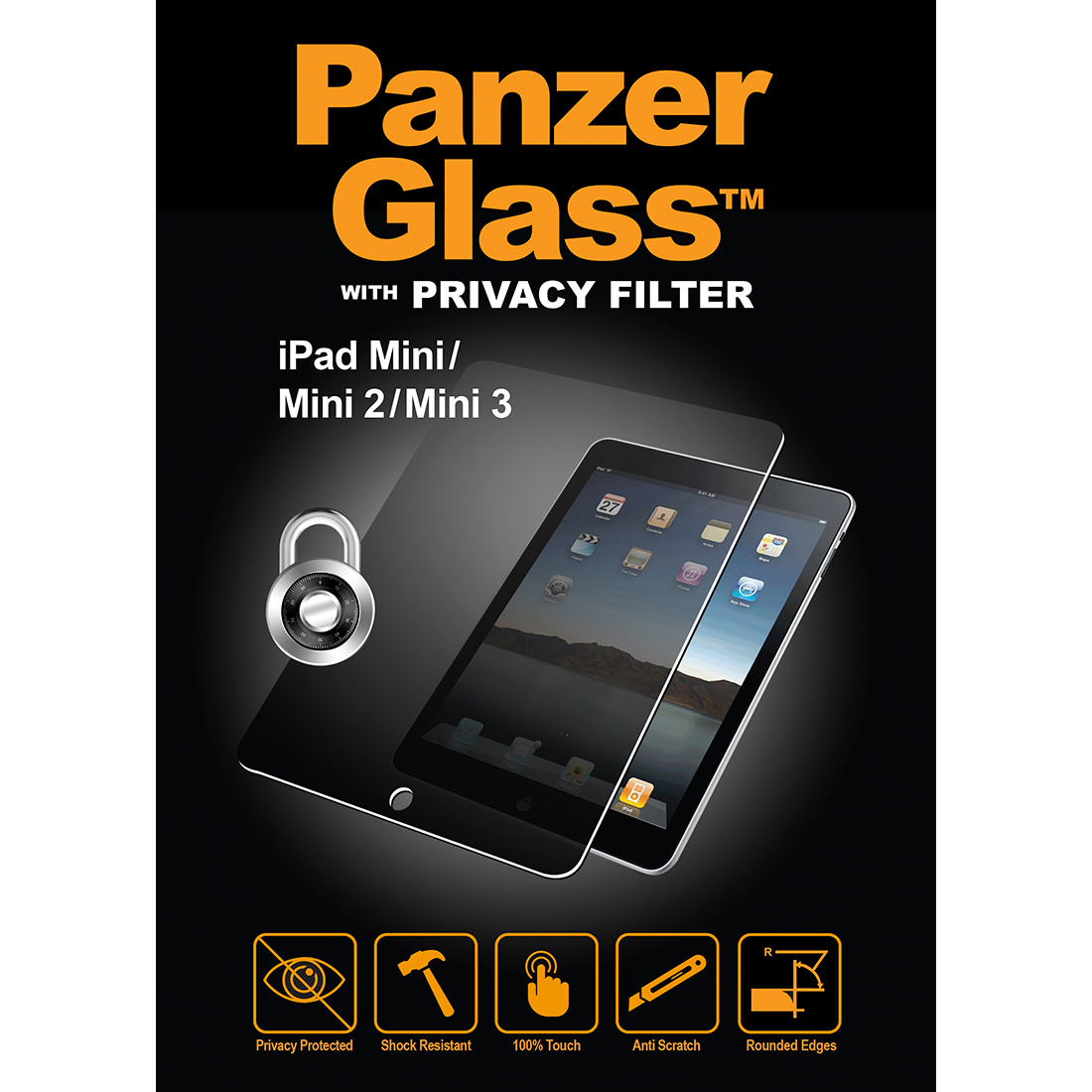 PANZERGLASS IPAD MINI/MINI 2/MINI 3 PRIV PANZERGLASS IPAD MINI/MINI 2/MINI 3 PRIV