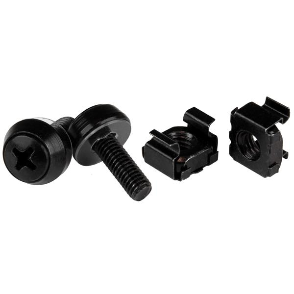 M5 Screws & Cage Nuts - 100 Pack Black M5 Screws & Cage Nuts - 100 Pack Black