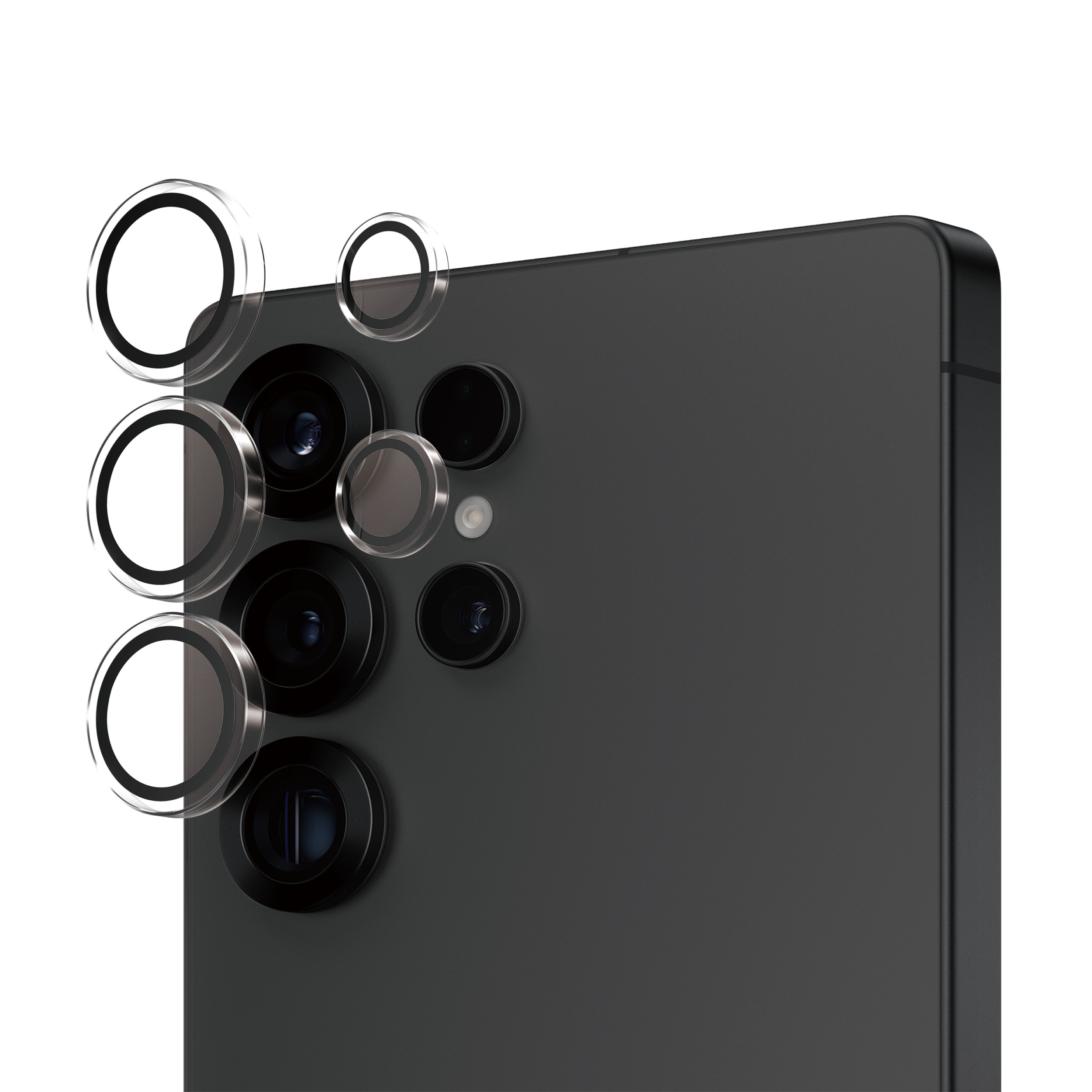 PanzerGlass ® Hoops® Camera Lens Protector Transparent Samsung Galaxy S25 Ultra Protection d'écran transparent 1 pièce(s)