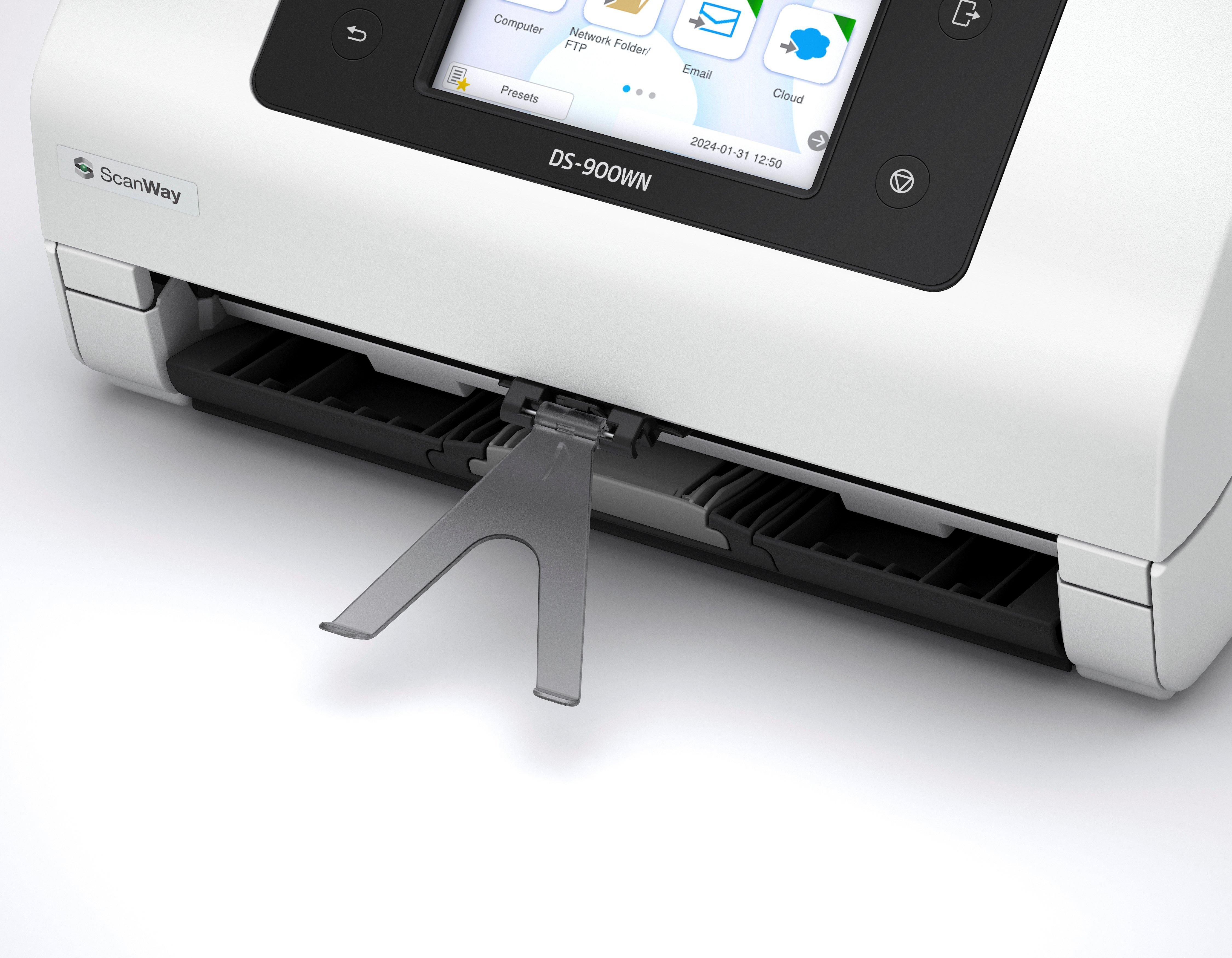 Epson WorkForce DS-900WN Alimentation papier de scanner 600 x 600 DPI A4 Blanc Epson WorkForce DS-900WN Alimentation papier de scanner 600 x 600 DPI A4 Blanc