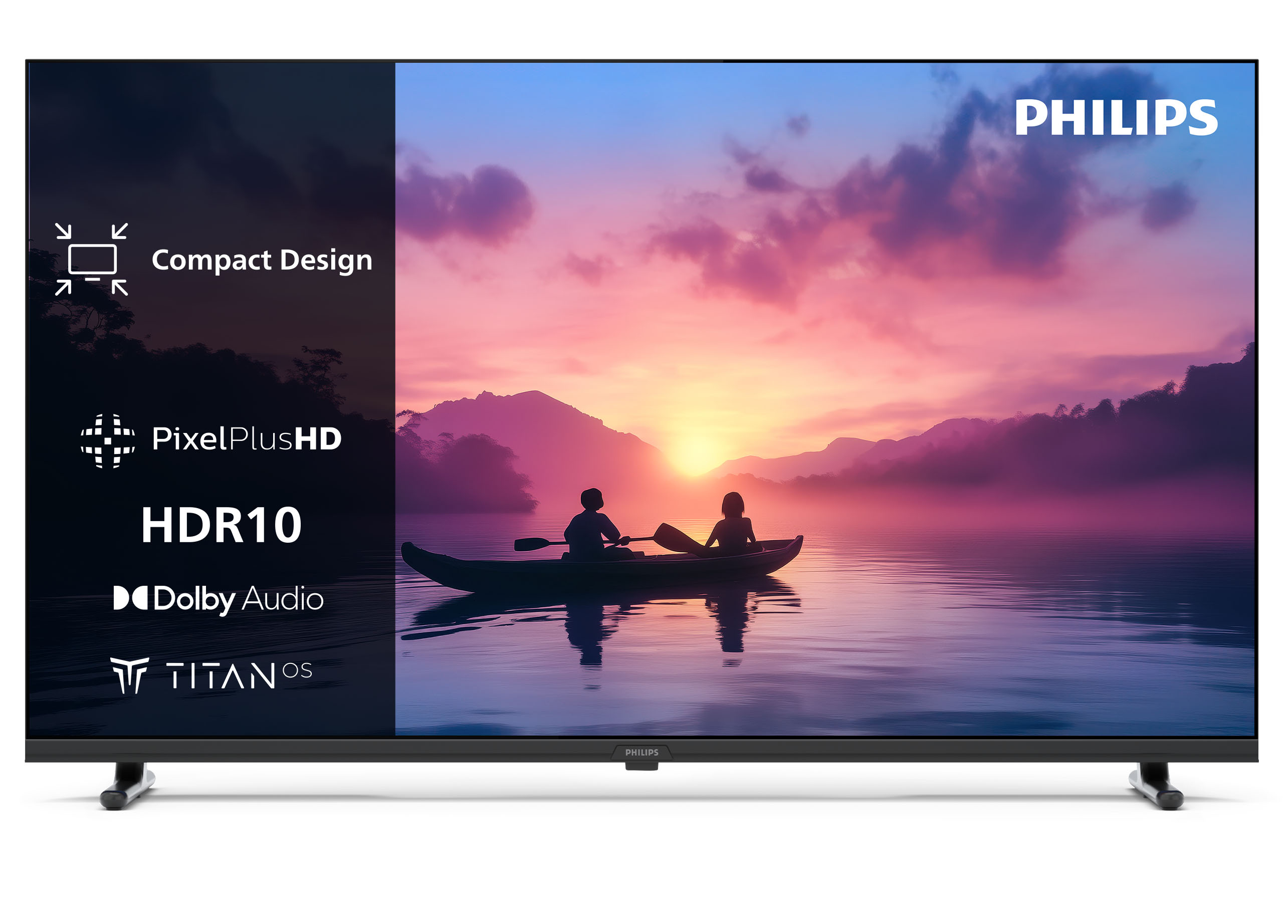 Philips 24PHS6000/12 TV 61 cm (24") HD Smart TV Wifi Noir