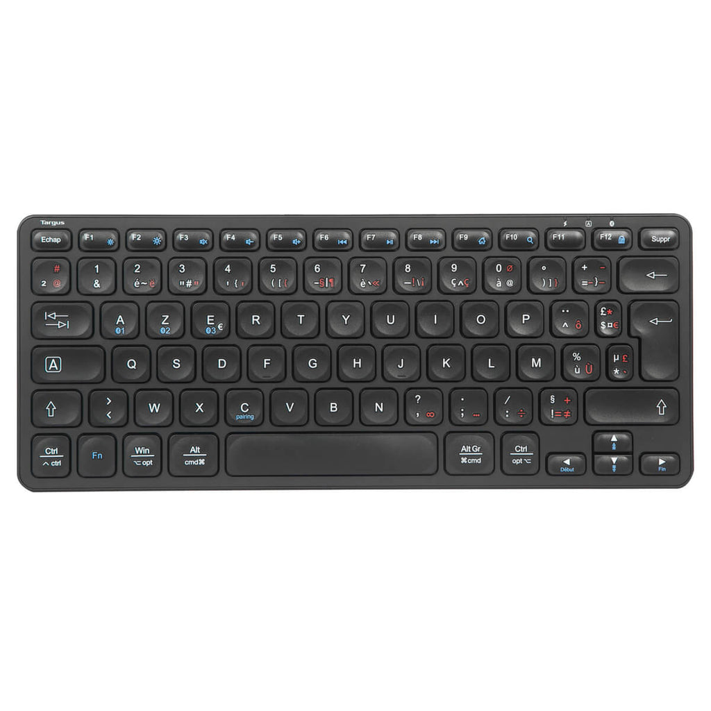 Targus AKB862FR clavier Universel Bluetooth QWERTY Français Noir Targus AKB862FR clavier Universel Bluetooth QWERTY Français Noir