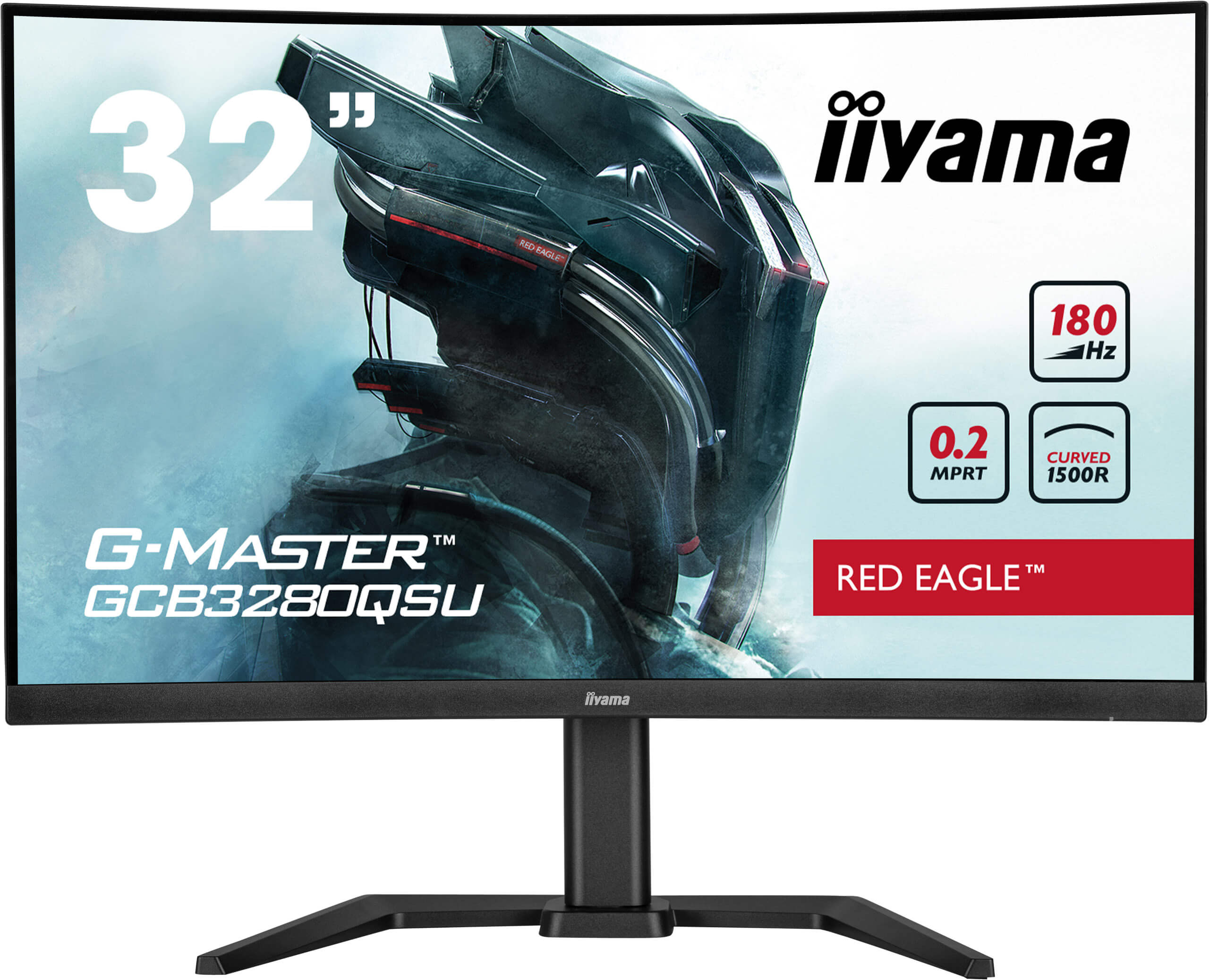 iiyama G-MASTER GCB3280QSU-B2 écran plat de PC 81,3 cm (32") 2560 x 1440 pixels Dual QHD LED Noir iiyama G-MASTER GCB3280QSU-B2 écran plat de PC 81,3 cm (32") 2560 x 1440 pixels Dual QHD LED Noir