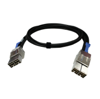 QNAP CAB-PCIE10M-8644-8X câble Serial Attached SCSI (SAS) 1 m Noir QNAP CAB-PCIE10M-8644-8X câble Serial Attached SCSI (SAS) 1 m Noir