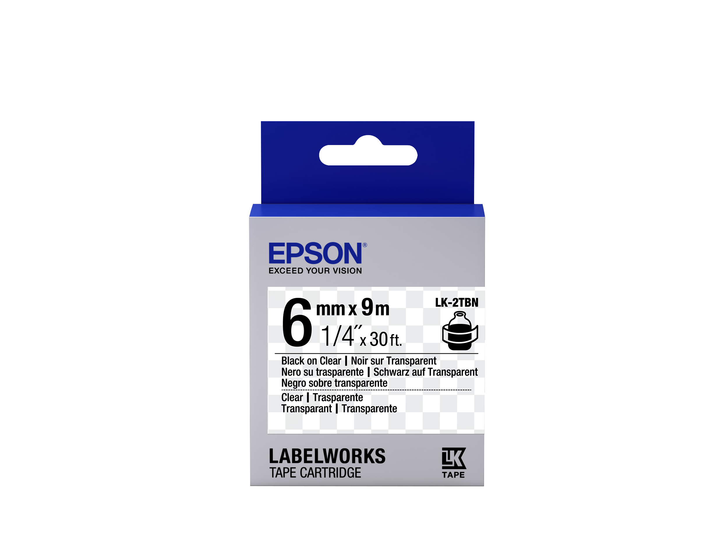 Tape - LK2TBN Clear Blk/ Tape - LK2TBN Clear Blk/