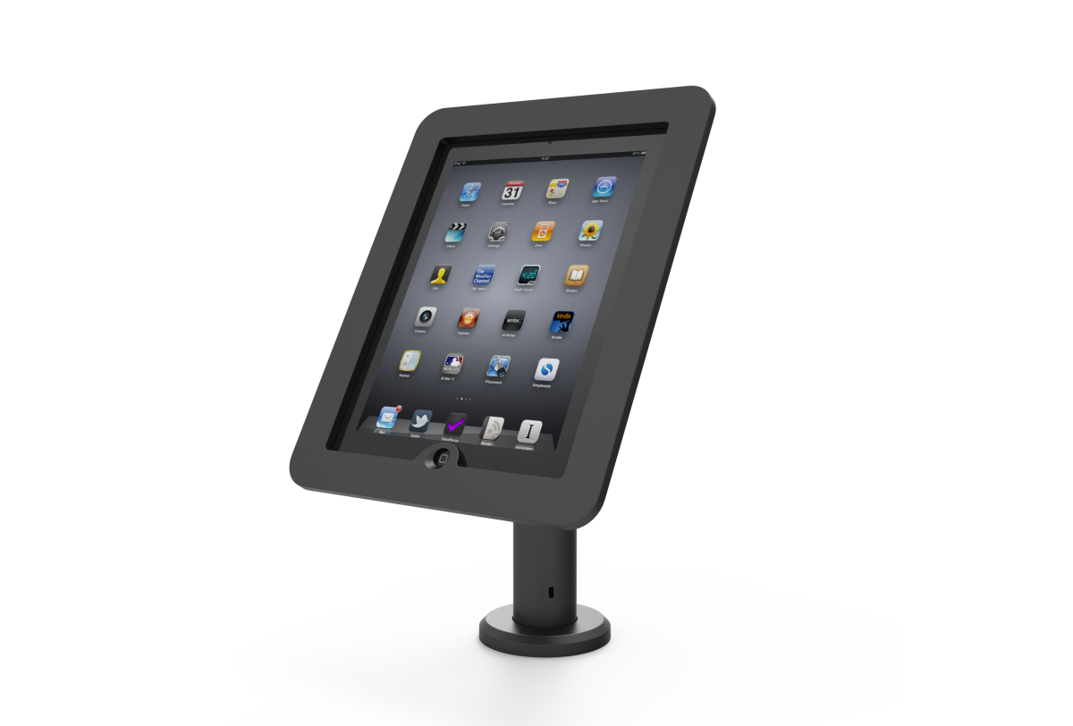 Compulocks Executive Rise iPad 9.7" Counter Top Kiosk 8" Black Compulocks Executive Rise iPad 9.7" Counter Top Kiosk 8" Black