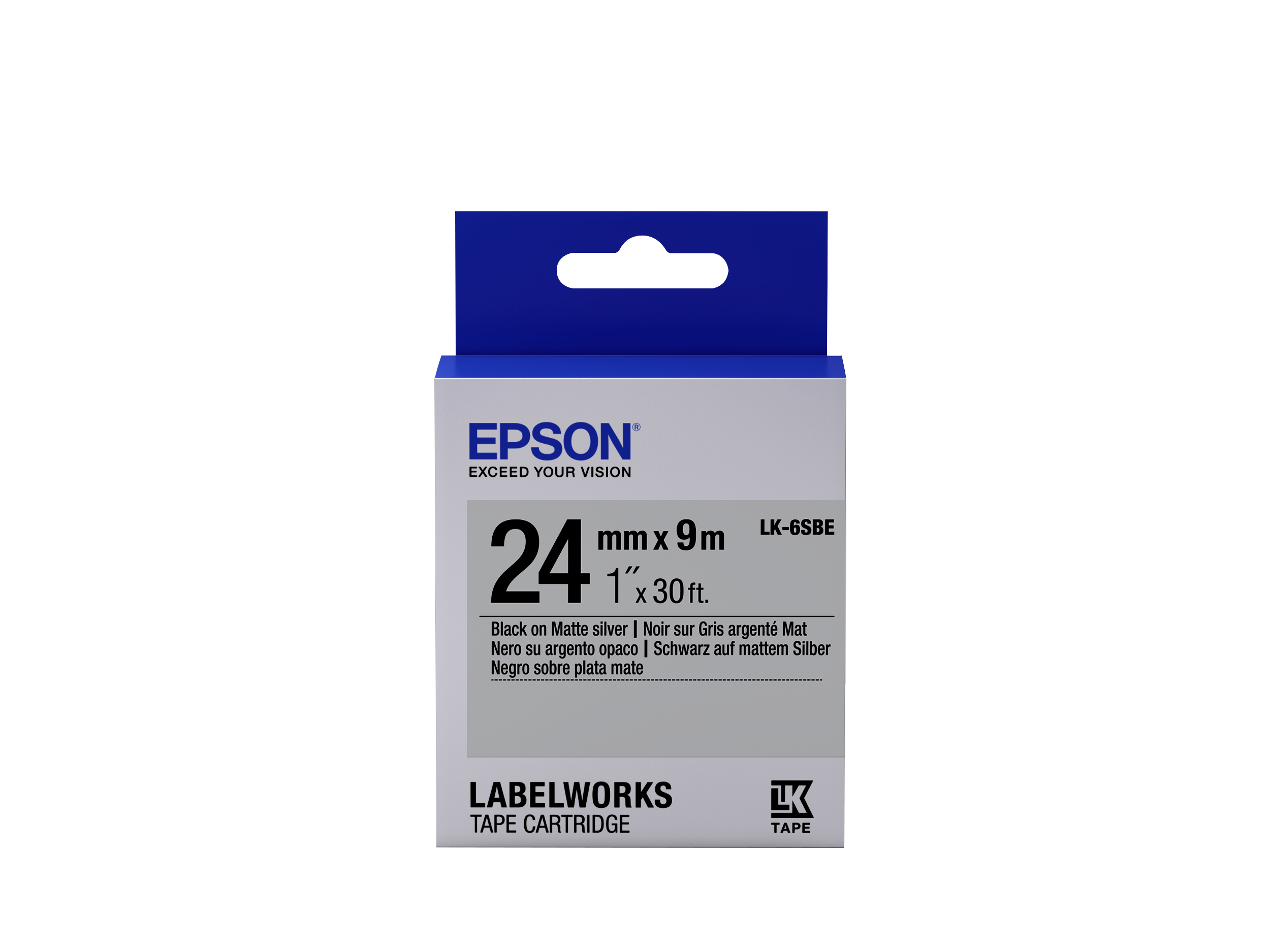 Tape - LK6SBE Matte Blk/ Tape - LK6SBE Matte Blk/
