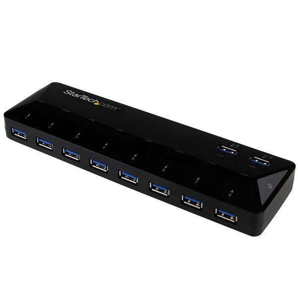 StarTech.com Hub USB 3.0 à 10 ports avec ports de charge et synchronisation StarTech.com Hub USB 3.0 à 10 ports avec ports de charge et synchronisation