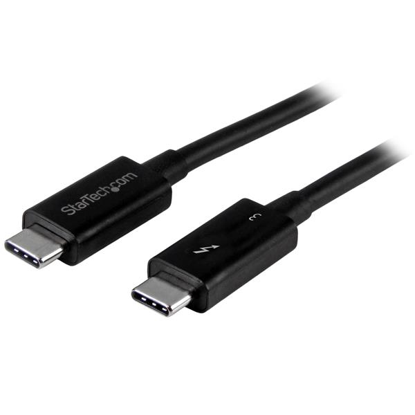 StarTech.com Câble Thunderbolt 3 (40 Gb/s) USB-C de 50 cm - Compatible Thunderbolt, USB et DisplayPort - M/M StarTech.com Câble Thunderbolt 3 (40 Gb/s) USB-C de 50 cm - Compatible Thunderbolt, USB et DisplayPort - M/M