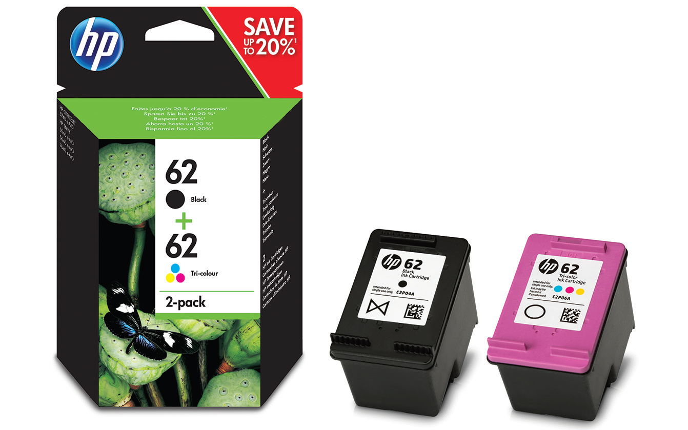 HP 62 Twin Pack