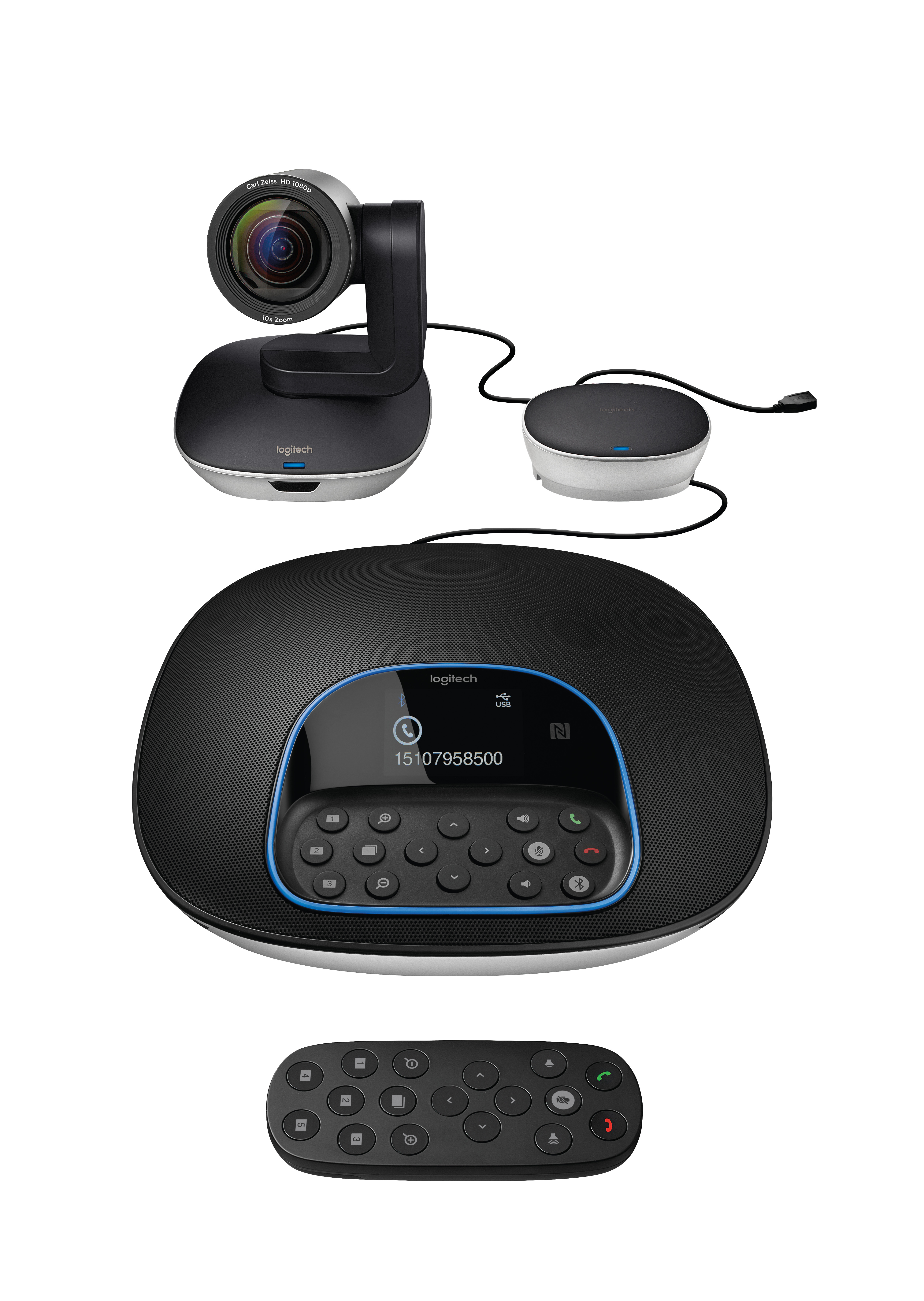 Logitech GROUP système de vidéo conférence Système de vidéoconférence de groupe Logitech GROUP système de vidéo conférence Système de vidéoconférence de groupe