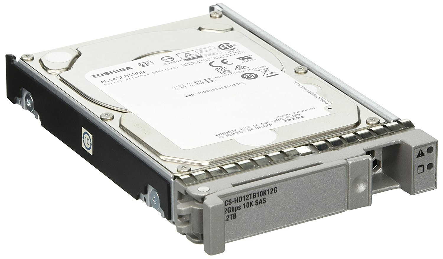 1.2 TB 12G SAS 10K RPM 1.2 TB 12G SAS 10K RPM