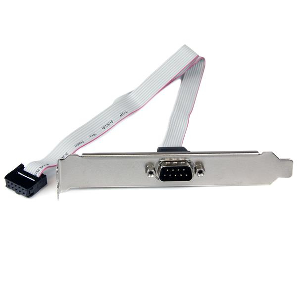 StarTech.com Plaque 40 cm série mâle 9 broches vers connecteur interne de carte mère 10 broches StarTech.com Plaque 40 cm série mâle 9 broches vers connecteur interne de carte mère 10 broches