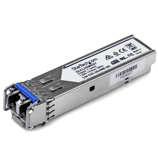 StarTech.com Module transceiver SFP Mini-GBIC fibre optique monomode LC Gigabit DDM, compatible Cisco StarTech.com Module transceiver SFP Mini-GBIC fibre optique monomode LC Gigabit DDM, compatible Cisco
