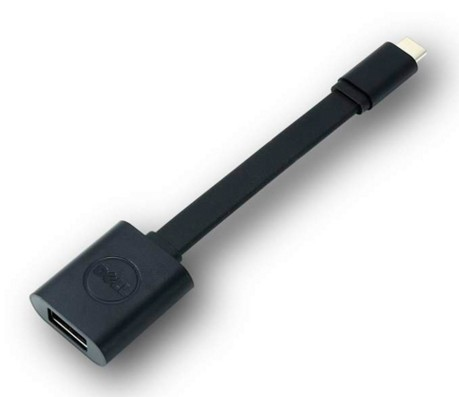 DELL USB-C - USB-A 3.0 Noir DELL USB-C - USB-A 3.0 Noir