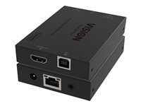 Vision HDMI-over-IP Transmitter Émetteur AV Noir Vision HDMI-over-IP Transmitter Émetteur AV Noir