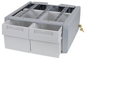 Ergotron SV Supplemental Storage Drawer, Double Tall Ergotron SV Supplemental Storage Drawer, Double Tall