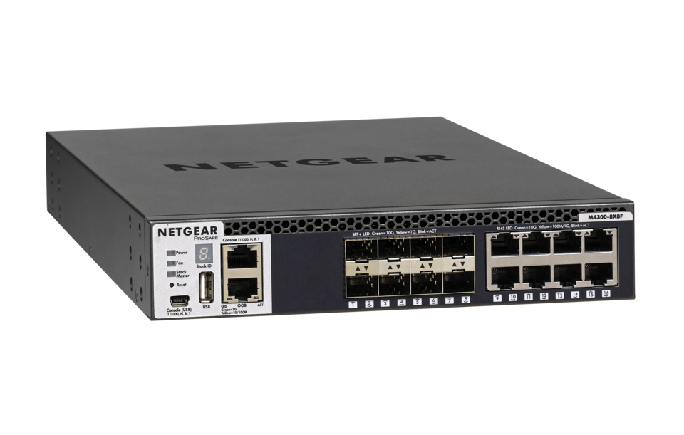 NETGEAR M4300-8X8F NETGEAR M4300-8X8F