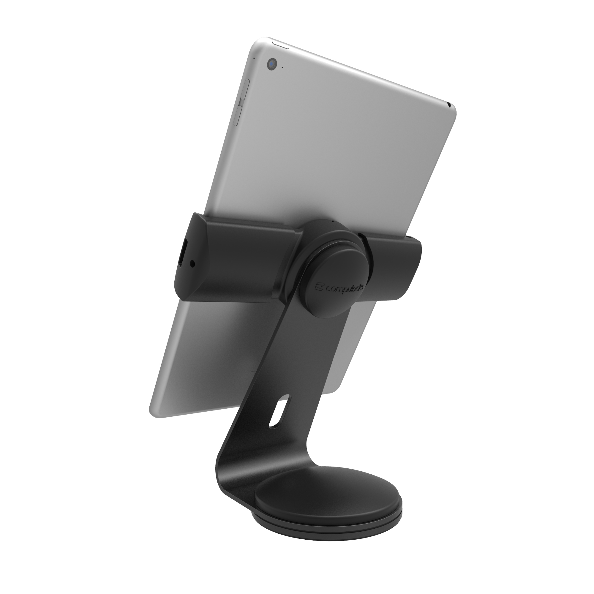 Compulocks Universal Locking Tablet Cling Stand Counter Top Kiosk Black Compulocks Universal Locking Tablet Cling Stand Counter Top Kiosk Black