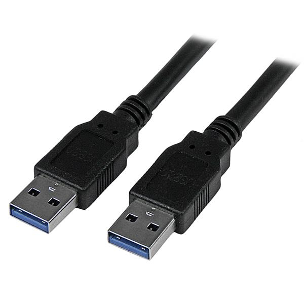 StarTech.com Câble USB 3.0 A vers A de 3 m - M/M - Noir StarTech.com Câble USB 3.0 A vers A de 3 m - M/M - Noir