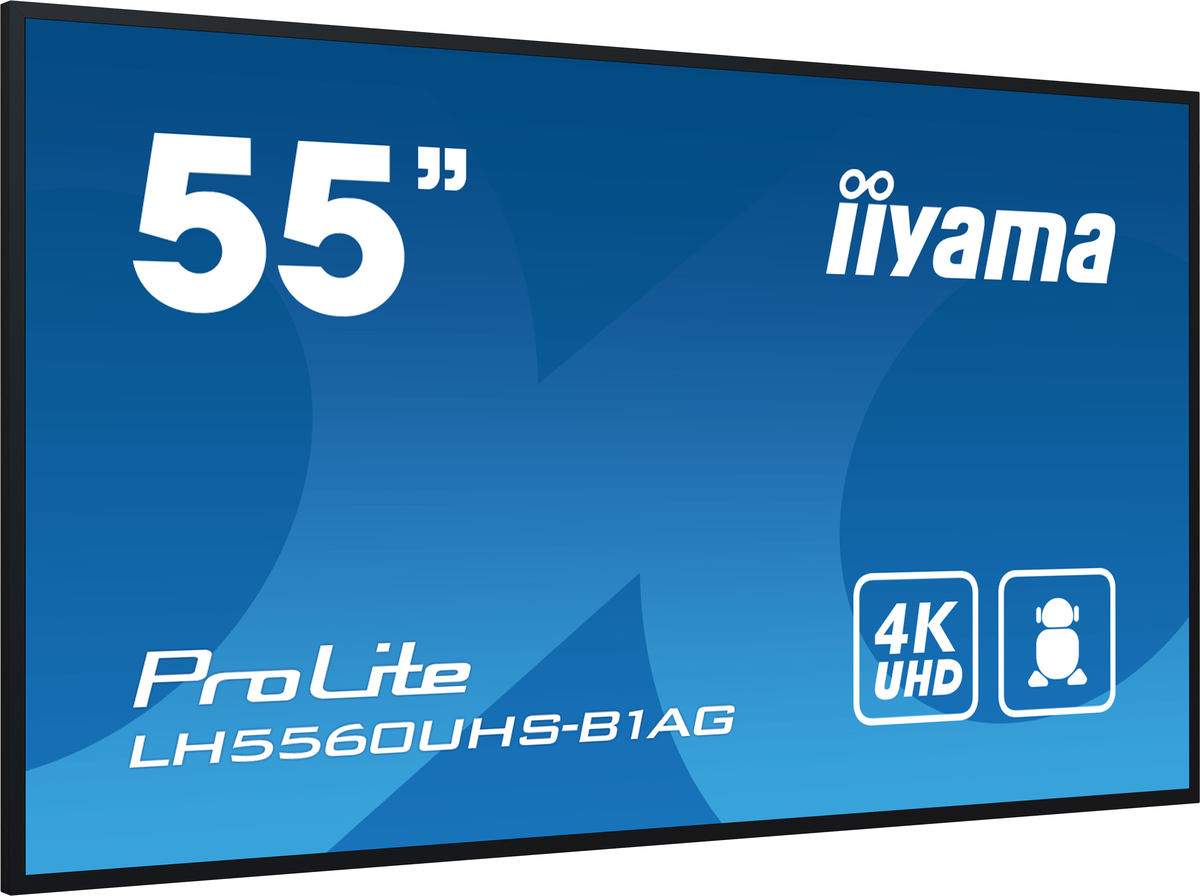 iiyama PROLITE Carte A numérique 139,7 cm (55") LED Wifi 500 cd/m² 4K Ultra HD Noir Intégré dans le processeur Android 11 24/7 iiyama PROLITE Carte A numérique 139,7 cm (55") LED Wifi 500 cd/m² 4K Ultra HD Noir Intégré dans le processeur Android 11 24/7