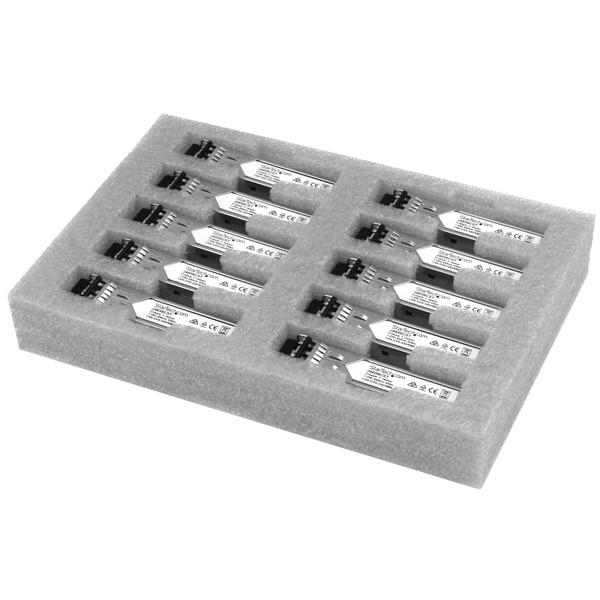 StarTech.com Paquet de 10 modules de transceiver SFP à fibre optique Gigabit StarTech.com Paquet de 10 modules de transceiver SFP à fibre optique Gigabit