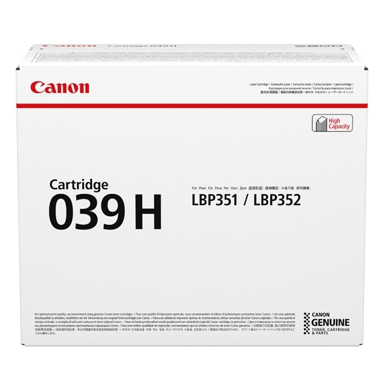 Canon 039 H Canon 039 H
