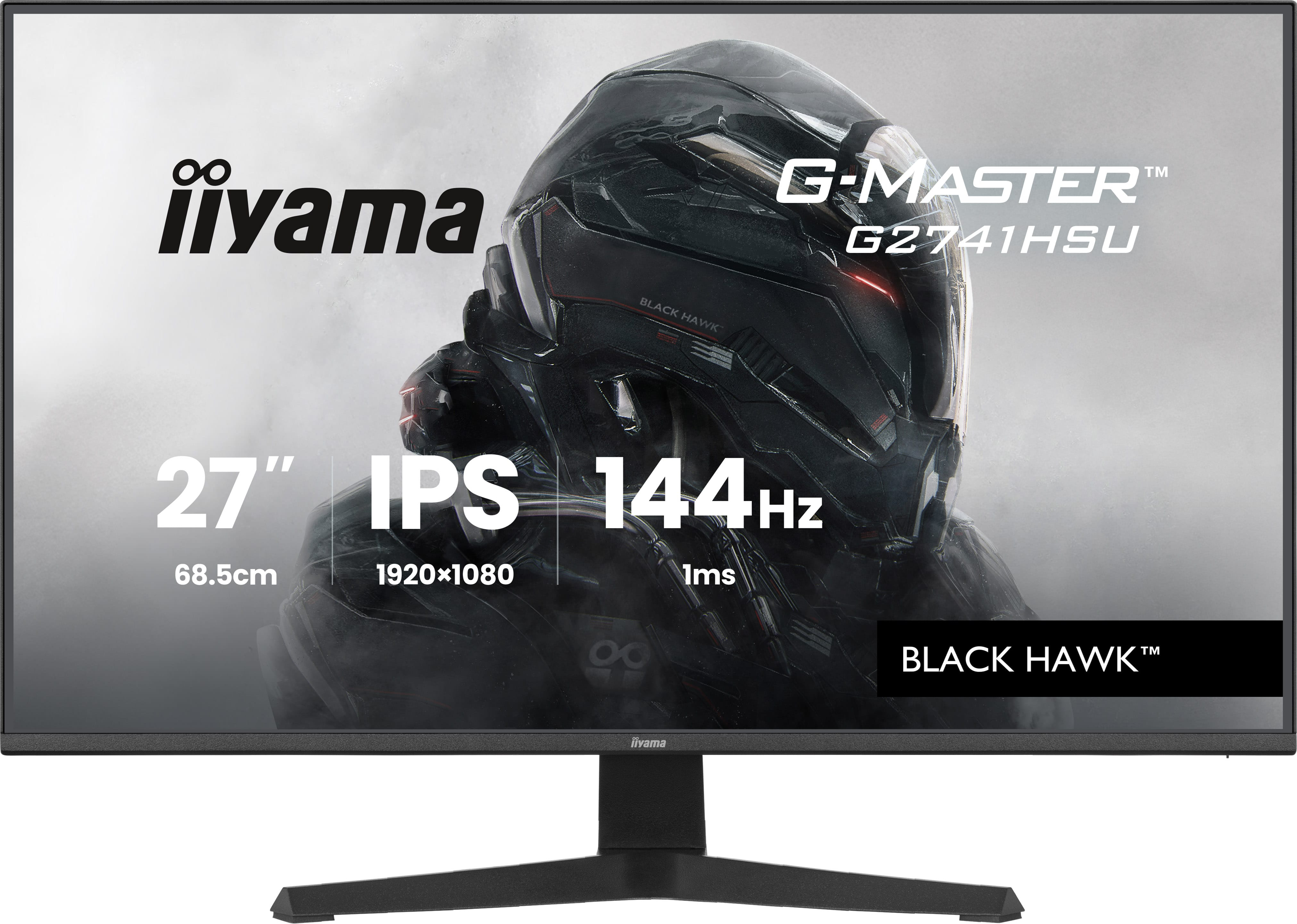 iiyama G2741HSU-B1 écran plat de PC 68,6 cm (27") 1920 x 1080 pixels Noir