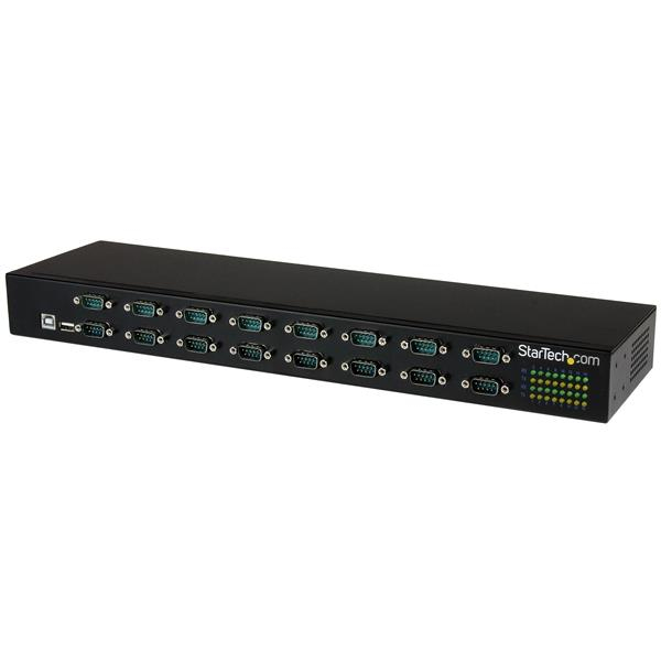 16 Port USB to Serial RS232 Adapter Hub 16 Port USB to Serial RS232 Adapter Hub