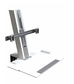 Humanscale QSWC30CDD support d'écran plat pour bureau Blanc Humanscale QSWC30CDD support d'écran plat pour bureau Blanc