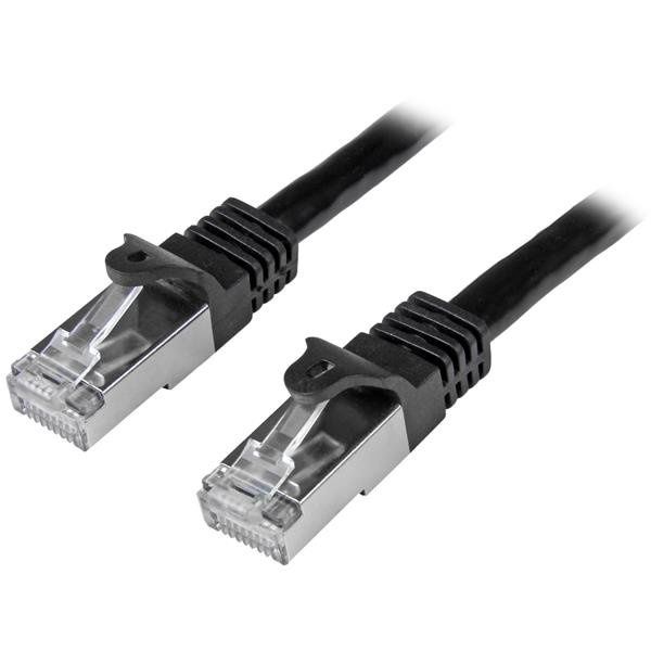 StarTech.com N6SPAT50CMBK câble de réseau Noir 0,5 m Cat6 SF/UTP (S-FTP) StarTech.com N6SPAT50CMBK câble de réseau Noir 0,5 m Cat6 SF/UTP (S-FTP)
