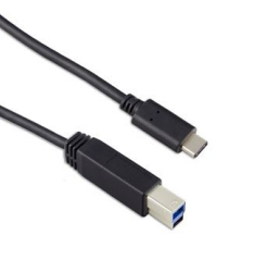 Targus ACC924EUX câble USB 1 m 3.2 Gen 2 (3.1 Gen 2) USB C USB B Noir