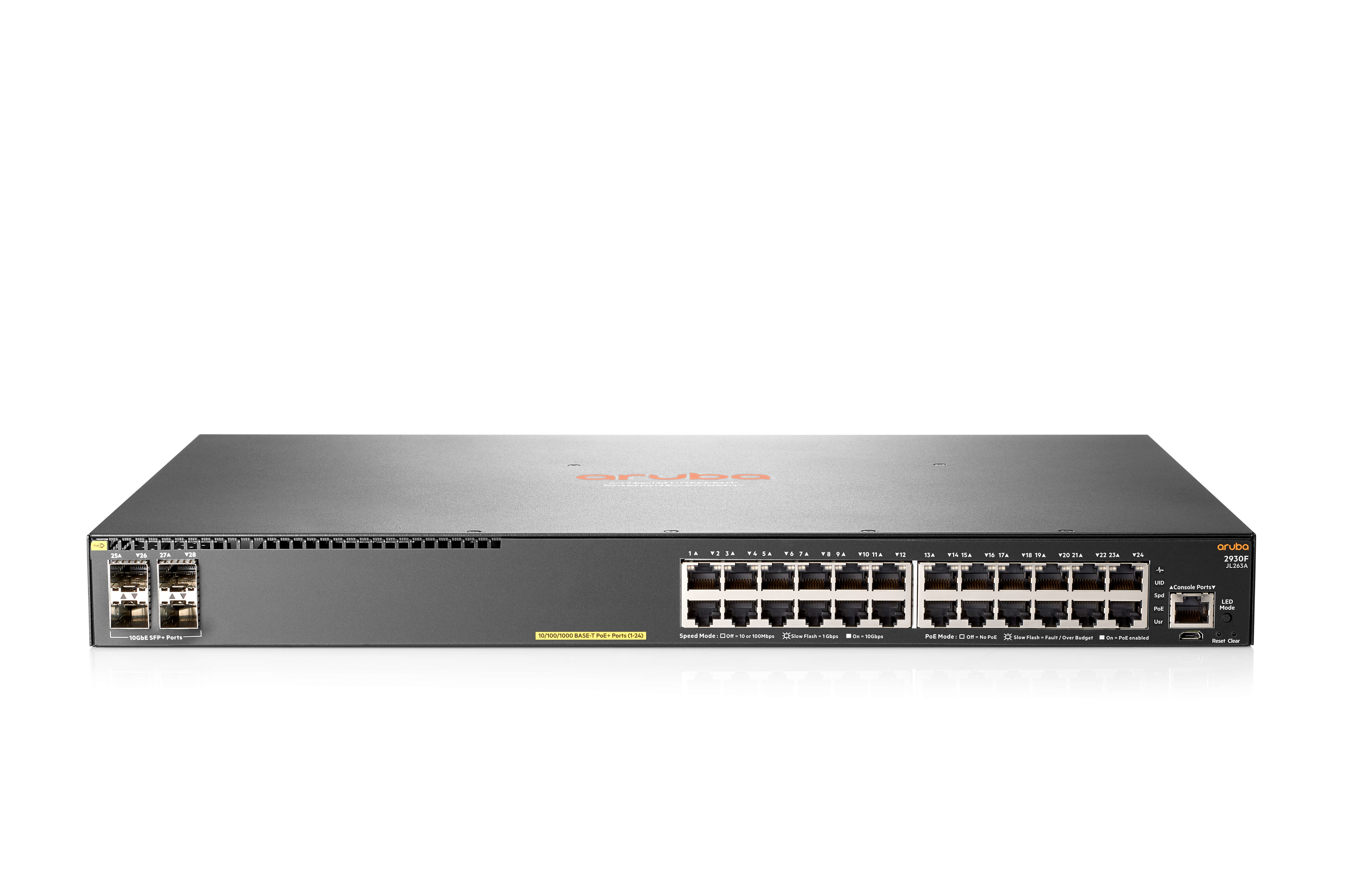 HPE Aruba 2930F 24G PoE+ 4SFP+ TAA HPE Aruba 2930F 24G PoE+ 4SFP+ TAA